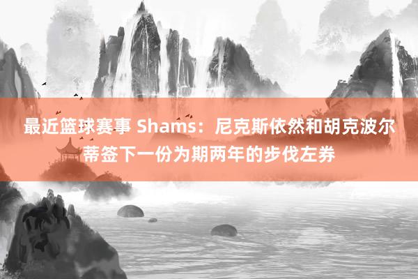 最近篮球赛事 Shams：尼克斯依然和胡克波尔蒂签下一份为期两年的步伐左券